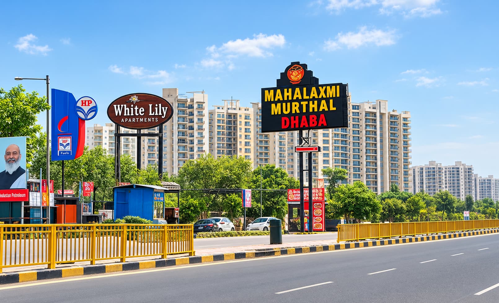 HIGHWAY FRONTAGE COMMERCIAL SCO PLOTS