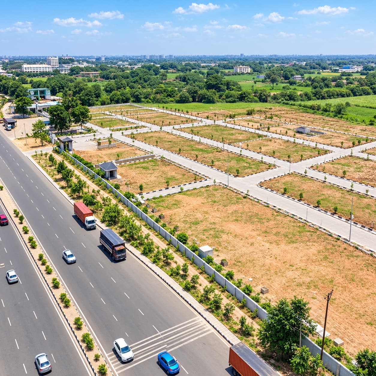 MAIN HIGHWAY COMMERCIAL LAND ON NH-44